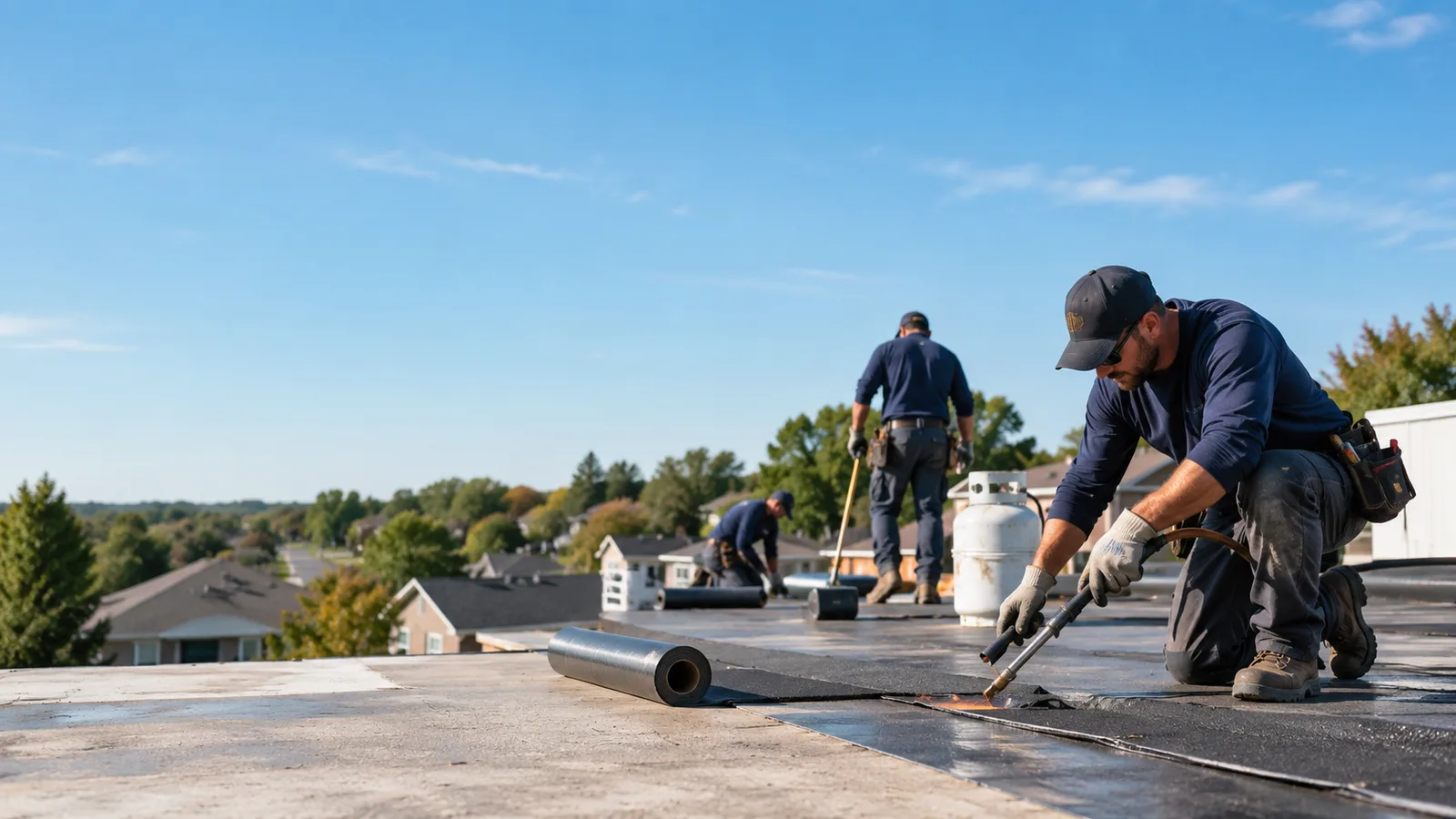 Flat Roof Leak Repair providers in Edwardsville, IL